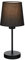 BRILONER - Nachttischlampe mit Kabelschalter, Lampenschirm aus Stoff, E14 Fassung max. 25 Watt, Tischlampe, Lampe, Schreibtischlampe, Tischleuchte, Bürolampe, Leselampe Bett, 10x31,4 cm, Schwarz