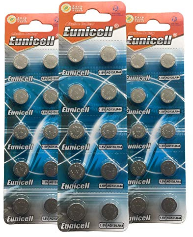 AG13 LR44-batterier (100-pack) 1,5 V alkaliskt