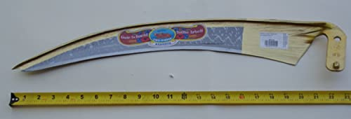 Muller Scythe Blade Oftner - Hand Forged in Austria (Total length 23.5″ (60cm), Sweep 55mm, Widest point 3″ 4911,60)
