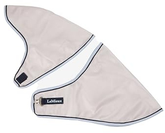 LeMieux Hobby Horse Fly Rug - Miniature Replica of Gladiator Fly Rug - Complete with Mini Rug Bag - Suitable for Ages 3+ - Grey