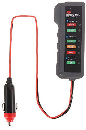 YONGYAO 12V Voiture Batterie testeur numérique détecteur d'alternateur Mate Allume-Cigare Outil de Diagnostic avec 3 indicateur LED