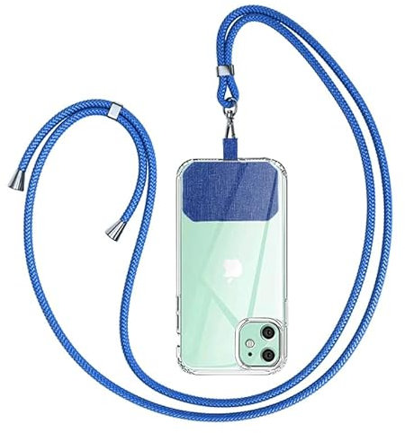 GUMO-LONG Handyband Universal zum Umhängen - Kompatibel mit jedem Handy und Smartphone, Kette zum Umhängen, Hülle mit Kordel, Handyband mit jeder Hülle kombinierbar
