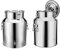Heavy Duty Milk Can Jug - 5L/9L14L Stainless Steel Milk Churn Canister Wine Pail Bucket Bottle Transport Tank - Optional with and Without Tap/Without Spigot / 5L