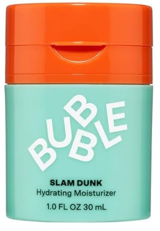 Bubble Skincare Slam Dunk Hydrating Face Moisturizer, for Normal to Dry Skin, 1.0 fl oz / 30ml