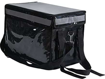 HOMSFOU 1 Stück Karton Kiste Zum Mitnehmen Heiße Taschen Für Die Isoliert Einkaufen Isolierte Pizzatasche Isoliertaschen Für Pizzaträger Lebensmittel Lieferbox Oxford-Stoff