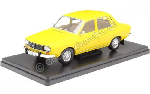 Modellfahrzeug Dacia 1300, 1969, gelb.