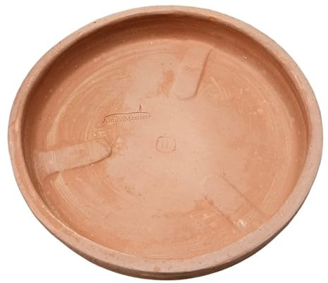 Blumentopf Terrakotta Pflanzgefäß Liscio Toscana limoni Toscana -Italienische Handarbeit- 25cm - 40cm ABSOLUT FROSTFEST Italienisches Terracotta (Passender Teller, 45cm)