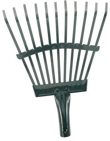 NULYLU Rastrillo De Jardín De Carbono para Limpieza Jardinería Herramienta para Césped y Actividades Al Aire