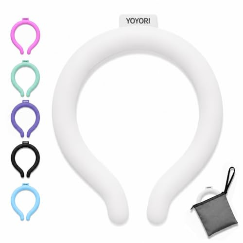 Neck Cooling Tube Wraps, Reusable Ice Ring Neck Cooler for Hot Weather