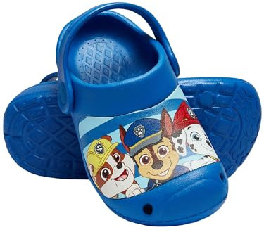 PAW PATROL Schuhe Jungen | Chase, Marshall Und Rubble Sommerschuhe Kinder | Sandalen Für Jungen | Offizielle Merchandising | Blau | 23