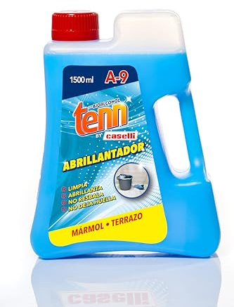 Caselli Abrillantador mármol y terrazo 1.5 litros - Limpia, abrillanta y conserva suelos y paredes - Con Bioalcohol