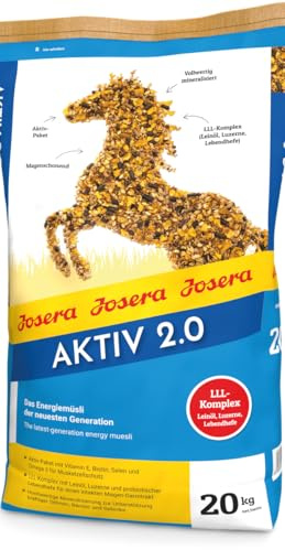 Josera Aktiv 2.0 | 20 kg hästmüsli för aktiva hästar