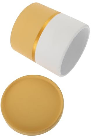 BESPORTBLE 1stück Keramischer Blumentopf Mit Goldrand Eleganter Desktop Blumentopf Für Sukkulenten Handgefertigter Pflanzbehälter Für Ihr Zuhause Für Innenräume