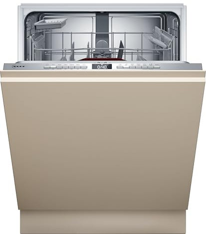 NEFF S155EAX16E, N 50, Smarter Geschirrspüler Vollintegriert 60 cm, Spülmaschine Made in Germany, Besteckkorb, Open Dry, starke Reinigung mit Chef 70ºC, höhenverstellbarer Oberkorb, Info Light