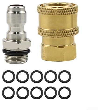 Connectez efficacement votre nettoyeur haute pression de 35,6 cm avec dix joints toriques remplaçables