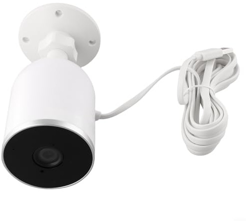 Cámara de seguridad al aire libre, 2K para monitor inteligente Color Night Compatible Cloud Storage, cámara IP WiFi, sistema de vigilancia doméstica