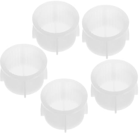 DONFAMDS Filtro Valvola Ingresso Lavatrice 5 Pezzi Ricambio Coperchio Esteso e Schermo Filtrante, Accessori per Riparazione e Pulizia Lavatrici