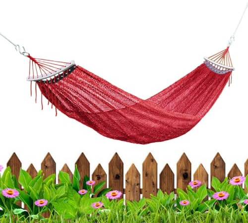 Trädhängmattor För Utomhusanvändningen Lättvikts Portabel Meshväv | Utomhushängmatta Utan Ställning För Bakgård Trädgård Uteplats Trädäck Balkonger Camping Och