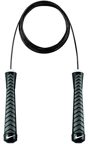 Nike Unisex - Adulto Intensity Speed Rope Corda per Saltare, Nero, Taglia Unica