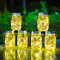 HOYIBO Solarlampen für Außen - 6 Stück Solar Licht Einmachglas 30 LED Solar Mason Jar Licht Wasserdicht Hängende Solarlampen für Außen Garten Weihnachten Hochzeit Party Baum Deko (Warmweiß)