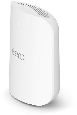 Amazon eero Pro 7 Mesh-WLAN-Router (neueste Version) | Unterstützt Internet-Geschwindigkeiten von bis zu 5 Gbit/s | WLAN-Abdeckung bis zu 190 m² | Einzelpack
