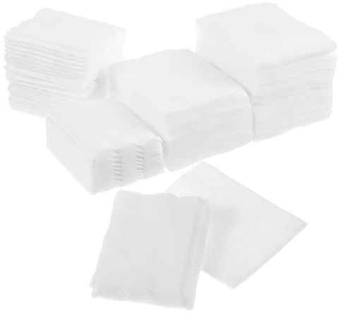 AHQiZFX 500 Stück Wattepads,Fusselfreie Abschminkpads,Nagel Baumwolle Pads,Wattepads Gesicht,Reinigungspads,Baumwollwattepads,für Entfernen Augen-Make-Up Nagellack Auftragen Hautpflegeprodukt