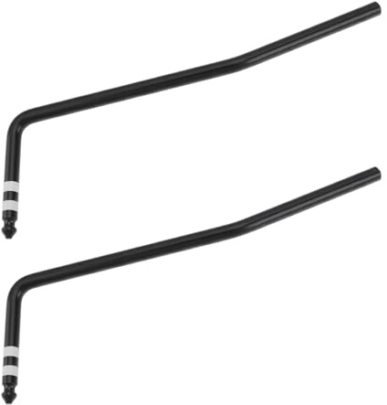 Briny River 2Pcs 6mm Guitar Tremolo Arm Compatible with Ibanez Edge Lo-Pro Compatible with Edge Pro Black