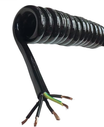 1 indragbar lindad sladd 5 kärna 13AWG 1-15M