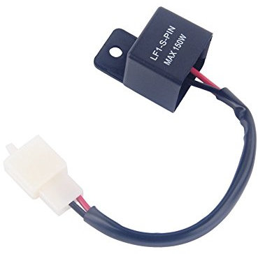 12V Motorcycle LED Indicator Relay for Turn Signal Flashing Light Relay for Moto