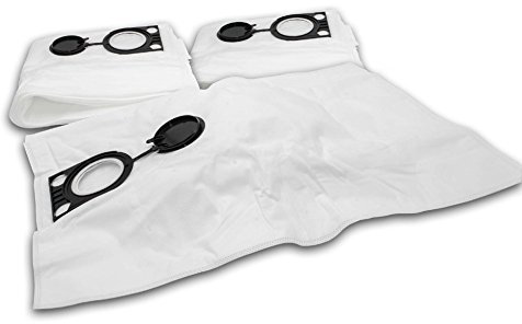 vhbw 10x bolsa para aspiradora de micro fibra compatible con Bosch CS Unitec, CS1225, GAS 25, GAS25 reemplaza 2605411167