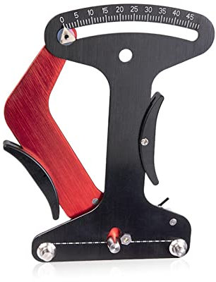 GCDN Misuratore di tensione per raggi della bicicletta, strumento di riparazione per cerchi in lega di alluminio, tensiometro, regolabile, strumento di misurazione della tensione dei raggi della