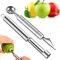 Ensemble d'outils de Fruits,2 Pcs Pomme Cuillère à Melon Outils Outil de Sculpture de Fruits Cuillère de Melon pour Sculpture Créative de Fruits