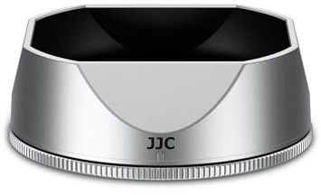 JJC Paraluce e anello adattatore magnetico compatibile con Fujifilm X-E5 + XF 23 mm F2.8 R WR, XF 27 mm F2.8 R WR, XF27 mm F/2.8, adatto per filtro da 39 mm e copriobiettivo, sostituisce parasole