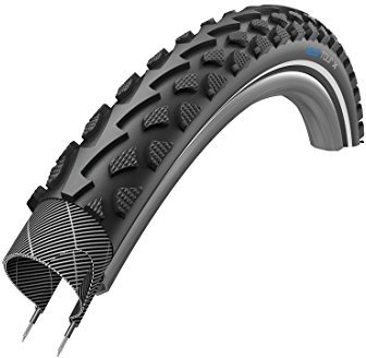 XLC Unisex – Erwachsene Fahrradreifen-2509262010 Fahrradreifen, schwarz, 26 Zoll