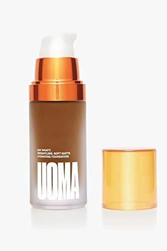 UOMA Beauty Women's Say What?! Foundation, Brown Sugar T3N, One Size