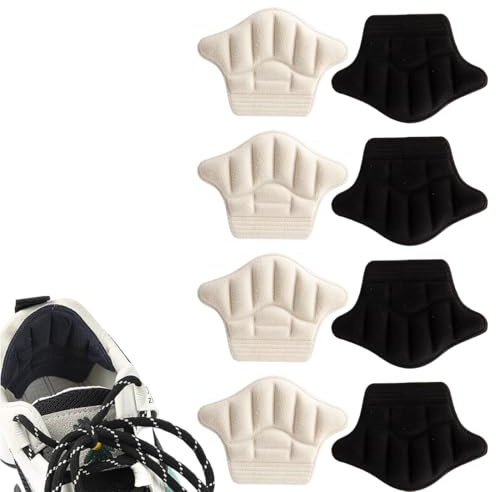 JEYORZY 2 paia inserti tallone scarpe, comfort anti-vesciche Cuscinetti per tallone per uomini e donne cuscinetti per Scarpe da Uomo Donna Scarpe Riempitivi Inserti Tallone