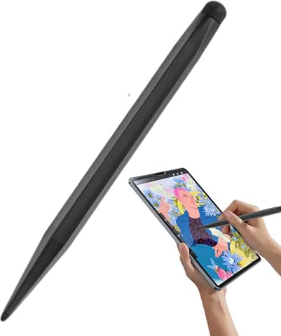 Lápiz Táctil para Tableta,Doble Punta Alta Sensibilidad Inteligente - Sensor de Presión para el Lápiz Táctil de la Tableta,para Educación Negocios Trabajo Oficinas Presentaciones Estudio Escuela