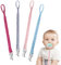Schnullerkette Baumwolle Schnullerband Baby Schnullerketten für Neugeboren Mädchen und Jungs Lätzchen Dreieckstuch Sauger Schnuller 4 Stücke #6
