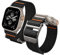 Spigen Dura Pro Flex Ultra Armband Entwickelt für Apple Watch Ultra 2/1 49mm, Serie 10 46mm und Serie 9/8/7/6/5/4/SE 45mm,44mm Einstellbare Solo Loop Strap - Schwarz