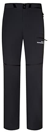 Rock Experience REMP04581 OBSERVER 2.0 ZIP OFF Pantaloni sportivi EBONY L