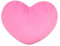 Fadcaer Heart Decorative Pillow, Soft Plush Cushion, Cute Heart Shaped Cushion for Sofa, Bed, Dining, Gifts for Girls, Valentine's Day Gift (Pink, 30cm)