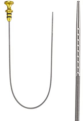 3mirrors Engine Oil Dipstick Compatible with 2007-2016 Mini Cooper S Clubman Convertible Coupe Roadster Countryman Paceman All Engines OE 11437585970 for R55 - R61(N) Engines