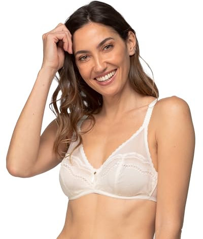 Playtex Reggiseno con Ferretto Secret Comfort Comfort e Supporto Donna x1, Madreperla, 38/5E