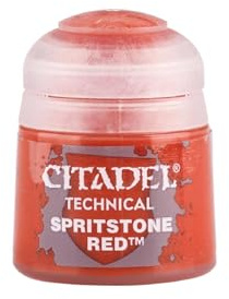 Citadel Games Workshop Spiritstone Red Paint - Wh Colour - Technical Model Paint - 12ml
