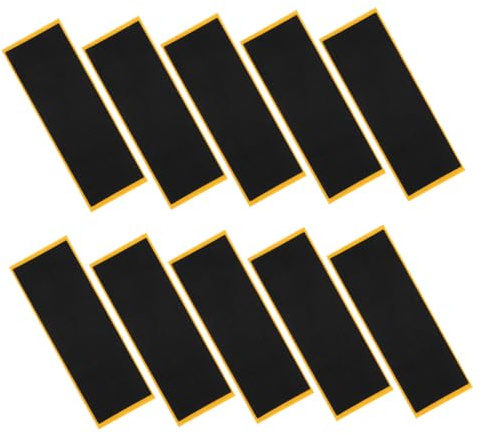 BESPORTBLE 10 Pcs Fingerboard Grip Tape Non-Slip Stickers for Skateboard Accessories Enhanced Anti-Skid Foam Traction Tape for Finger Skateboard Tricks and Control