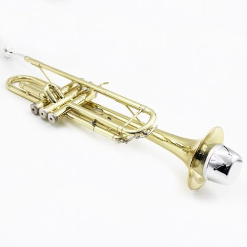 BEALIFE ABS Trumpet Mute Svart och kompakt spelare som vill öva utan att störa andra Mycket lätt att tillverka Tillverkad av ABS Huvudfärg Svart Höjd Ca 14 cm / 5,51 tum