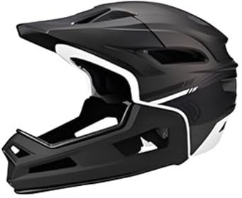 Full Face Bike Helm, Mountainbike Helm Erwachsene Herren Damen, Verstellbarer Fahrrad Schutzhelm Mit Belüftung, Für Erwachsene Fahrer Anfänger Fortgeschrittene