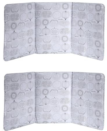 2 Pezzi Paraschizzi Cucina, 39 X 84cm Pieghevole Rotezione Paraspruzzi Cucina Alluminio Pannelli Paraschizzi Cucina Paraspruzzi Olio Cucina Protezione Da Parete Per Schizzi Su 3 Lati