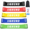 Fitnessbänder[5er Set], Resistance Band mit 5 Stufen,Gymnastikband Unterschiedliche Spannungen Widerstandsbänder Trainingsband für Fitness Yoga Pilates