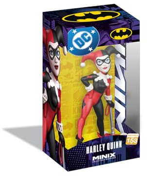 MINIX Bandai Figura de colección 12cm - DC - Harley Quinn con Martillo - Coleccionables para Exhibición - Idea de Regalo - Juguetes para Niños Y Adultos - Fans De DC (MN20751)